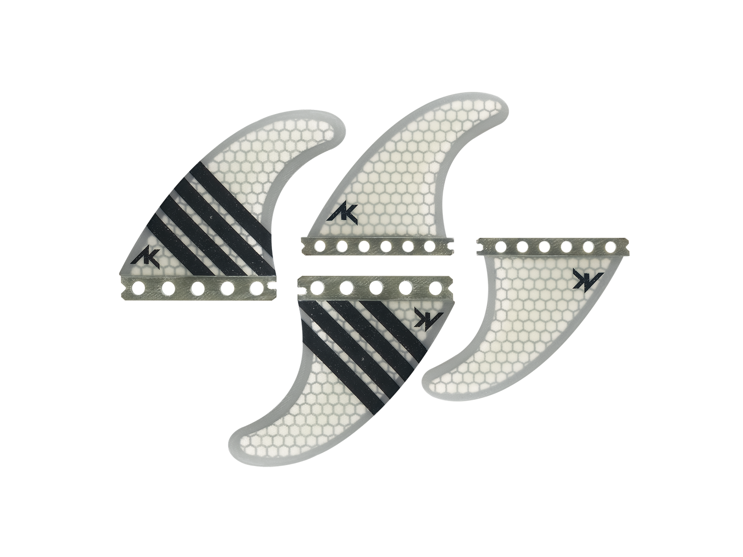 AK FIN THRASHER - QUAD SET